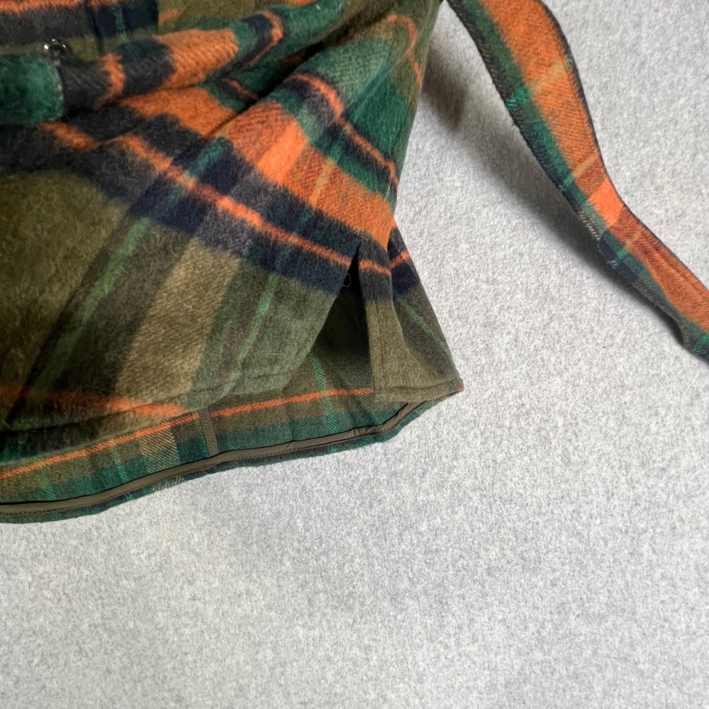 Talbots Plaid Shacket Coat Jacket Button Front Bl… - image 11